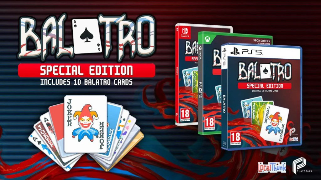Balatro confirma edición física para&nbsp;consolas