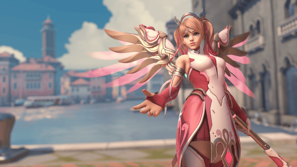 Overwatch 2 - Mercy Rosa