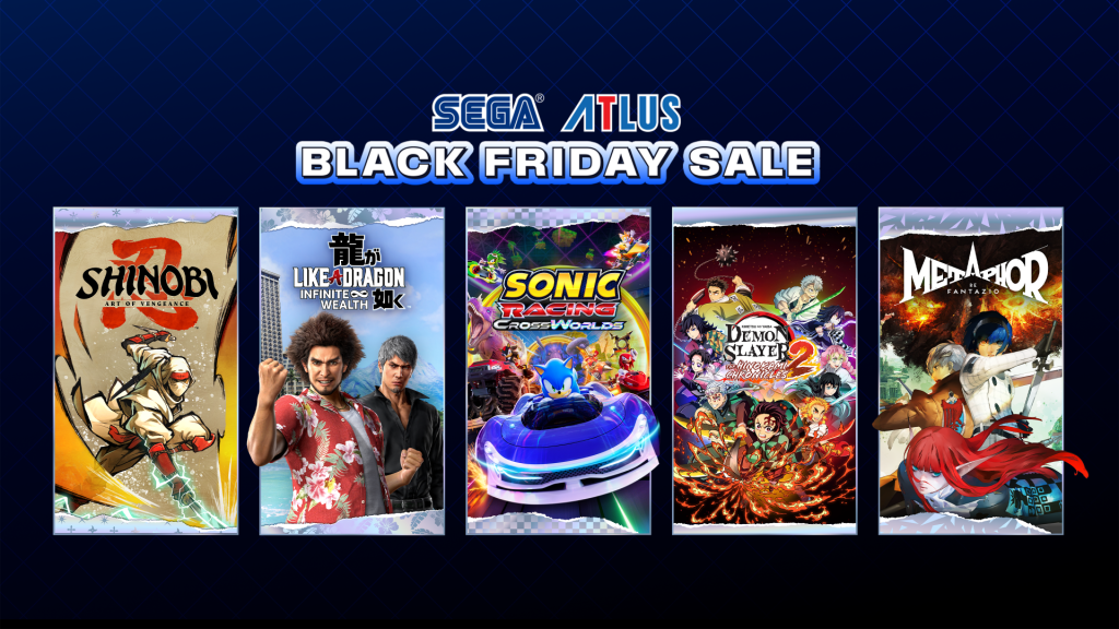 Sonic, Like a Dragon y más: SEGA pone en descuento a sus grandes juegos por el Black&nbsp;Friday