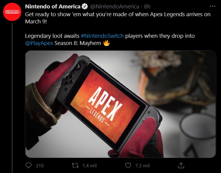 Apex Legends Nintendo Switch