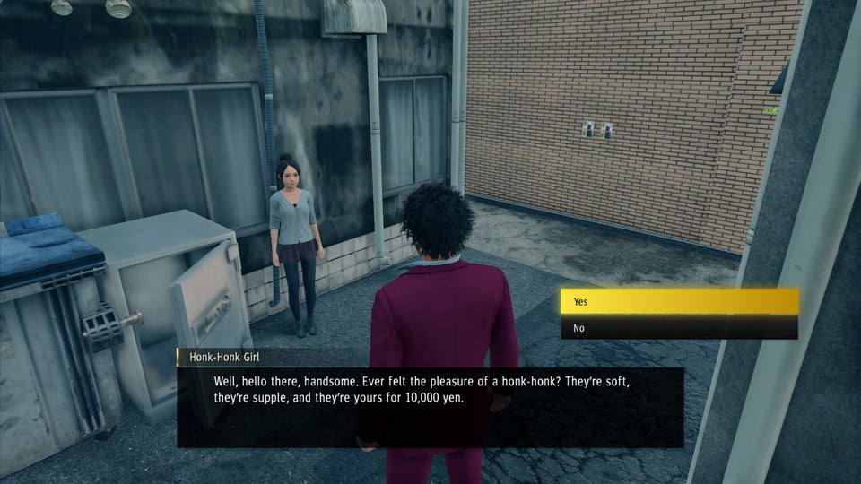 Yakuza Like a Dragon Easter Egg