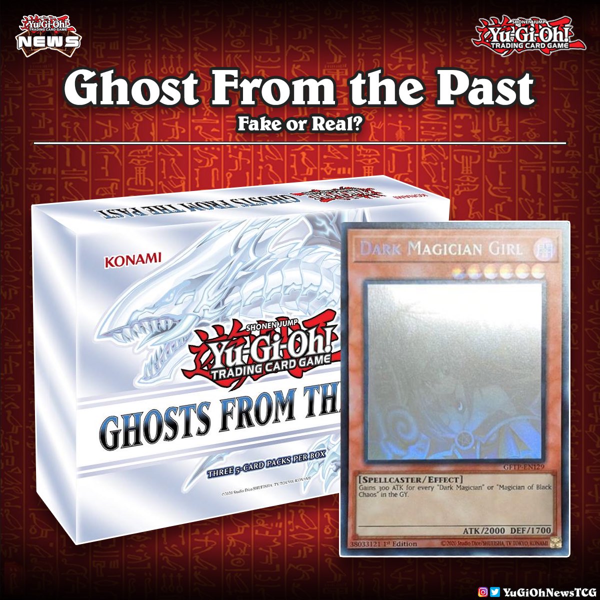 Yu-GI-Oh Ghosts from the Past Dark Magician Girl