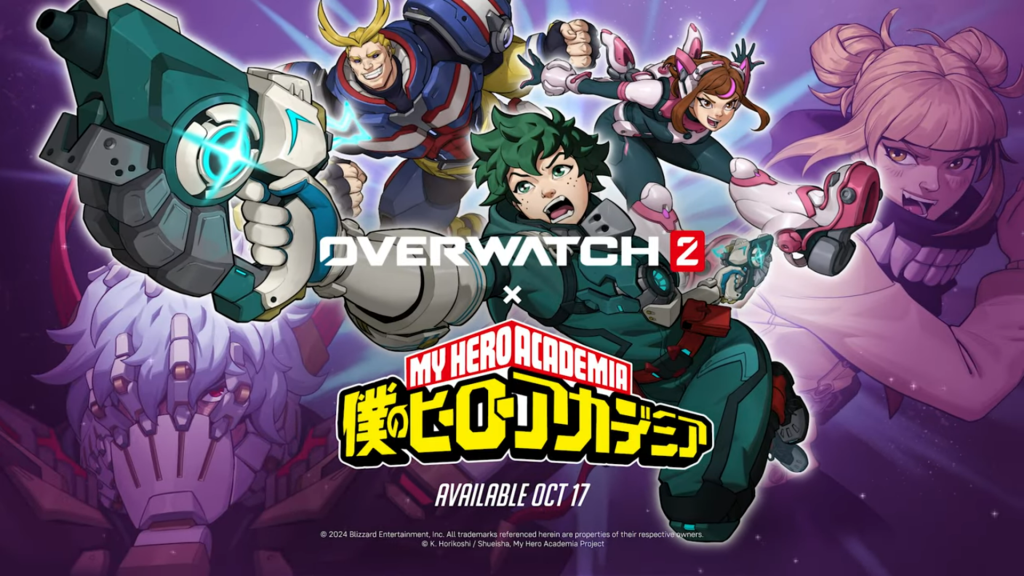Overwatch 2 anuncia colaboración con My Hero&nbsp;Academia